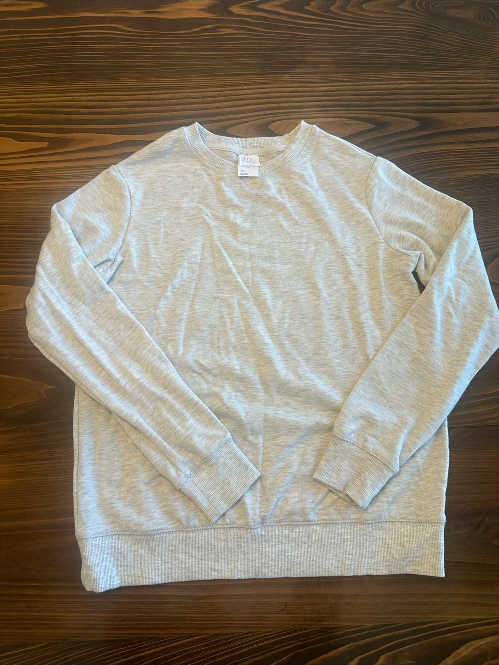 stars above Light Gray Crewneck Sweatshirt